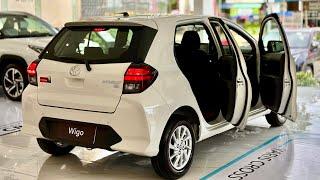 All New Toyota WIGO ( 2024 ) - 1.0L Hatchback | White Color