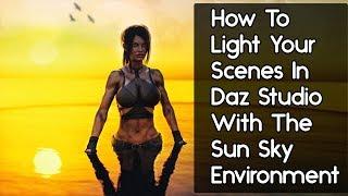 Daz Studio Lighting Tutorial - Environment