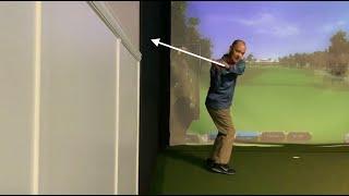 "Flatten Your Downswing" ("get the wall behind you", series video #4)