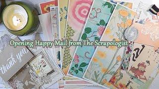 Junk Journal Kit Unboxing --- Happy Mail from The Scrapologist!