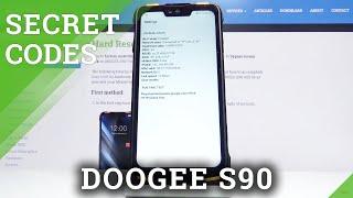 Secret Codes on Doogee S90 - Testing Menu / Device Info