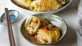 Napa Cabbage Sticky Rice Rolls '白菜糯米卷'