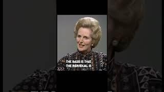 Margaret Thatcher Defends Capitalism