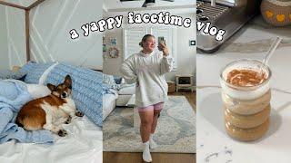 A YAPPY & CHATTY DAY IN MY LIFE  *making coffee, current hair routine, & more*