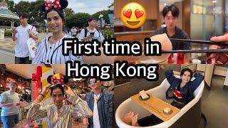 24 Hours in Hong Kong️ DisneyLand, Chinese Food, Skincare and more ️