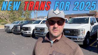 2025 Ford F250 7.3l Superduty Transmission changes 10R100 vs 10R80 vs 10R140 | Interesting change