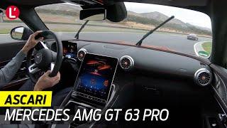 2025 Mercedes AMG GT 63 PRO. Ascari LAP in the RAIN with Michelin Cup 2 R...