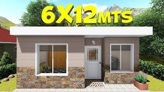 6x12m House Plan