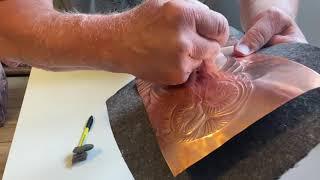 How to do a basic copper tooling