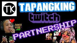 Tapangking Twitch Partnership