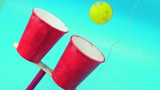 DIY paper cup toy-easy craft || Craft for kids || Everyday Crafts #shorts