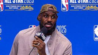 LeBron on Dunk Contest Regrets & Not Playing in 2025 All-Star Game, FULL Press Conference