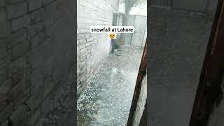 Snowfall at Lahore #snow #snowfall #viral #shorts #lahore #shortsfeed #youtubeshorts #love #dream