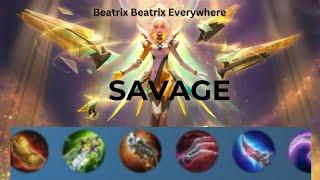 16 kills and Savage with Beatrix I force them to surrender #Nefolimlbb