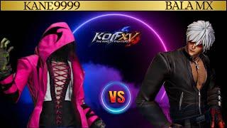 KOFXV Bala MX (Angel/K'/Iori) Vs Kane9999 (Angel/Iori/Kukri) - King of fighters #kofxv