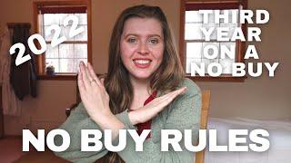 NO BUY RULES 2022! // Best Money Saving Challenge + Third Year on a NO BUY