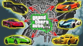 GTA 5 - All New Story Mode Rare Cars Locations 2024 (PS5, PS4, XBOX & PC)