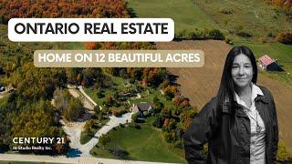 Bungalow For Sale on 12 Acres | 135280 9th Line, Grey Highlands, ON | Grey Bruce Real Estate