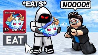 Eating YETI Fruit In Front Of SCAMMERS.. (Blox Fruits)