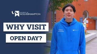 Meet Ethan at The University Of Wolverhampton Open Day