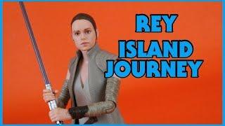 Star Wars Black Series The Last Jedi REY (ISLAND JOURNEY) Action Figure Toy Review