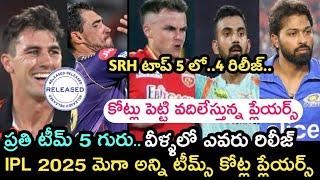 All teams costliest players future in ipl 2025 mega auction | Sports dictator | Sunrisers hyderabads