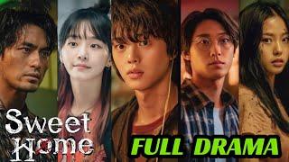 ALL EPISODES || Sweet Home Explained in Hindi || Best Horror Thriller Korean Drama Summarised