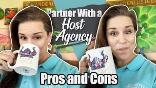 Pros And Cons of Working With A Host Travel Agency