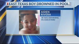 10-year-old East Texas boy who drowned in pool identified