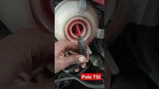 VW Polo TSI ENGINE Coolant Air Removing#Short#VW#Polo#TSI