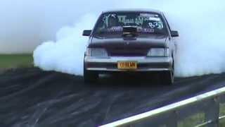 69 YB BLWN HOLDEN V8 VK COMMODORE BURNOUT AT AUSTRALIA DAY BURNOUTS WSID 25 1 2015