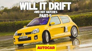 Will a Renaultsport Clio V6 drift? | Mid-engined, rear-drive madcap hatchback | Autocar