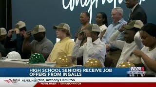 Ingalls Shipbuilding hires 23 high school seniors