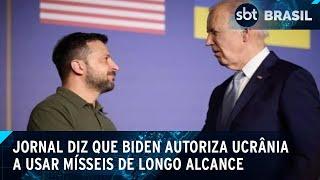 Biden autoriza Ucrânia a usar mísseis americanos de contra a Rússia | SBT Brasil (18/11/24)