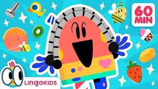 THE BEST OF BABY BOT   Educational Cartoons Compilation | Lingokids