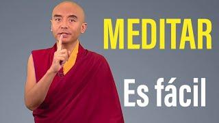 "MEDITAR ES FACIL" monje explica COMO MEDITAR