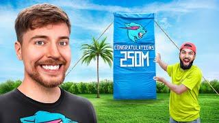 I Made World Largest  Play Button for MrBeast | මම @MrBeast ට ලෝකයේ ලොකුම පලකය හැදුවා