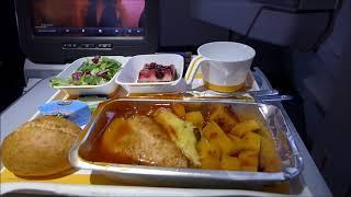 Lufthansa A380-800 FRA-LAX (Economy Class Upper Deck)