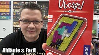 Ubongo (Kosmos) - Logikspiel / Puzzlespiel / Solospiel - ideal für unterwegs oder als Geschenk