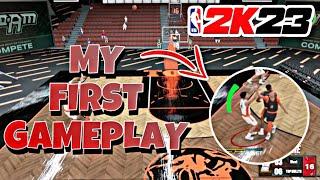 NBA2K23 MY FIRST 3v3 GAMEPLAY!! YOU WONT BELIEVE WHAT HAPPENS