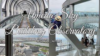 UMEDA SKY BUILDING OBSERVATORY #osaka #japan #travel #umedaSkyBuilding #TaraAnythingGoes