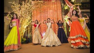 Beautiful Bride Amazing Sangeet Dance Performance With Friends (SKR Dance Event Company)