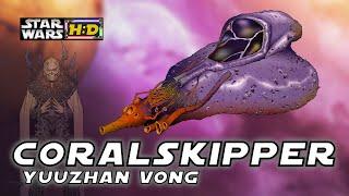 YUUZHAN VONG CORALSKIPPER-Completely Organic Fighter? |Star Wars Hyperspace Database|