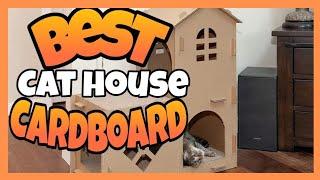 TOP 5BEST CARDBOARD CAT HOUSE 2024-2025 REVIEWED |BEST CARDBOARD CAT HOMES| CARDBOARD KITTEN HOUSE