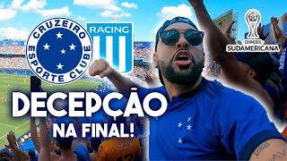 CRUZEIRO DECEPCIONA CONTRA O RACING, MAS TORCIDA FEZ A FESTA NA FINAL DA SULA!