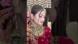 Hd glam glass finish Airbrush bridal makeup by Naina naz