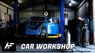 Restomod Garage. CINEMATIC video from a car workshop #cars #tunning