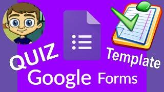 Google Forms Quiz Template for Teachers