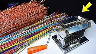 This Device will Make you Rich . How to Strip Copper Wires of insulation