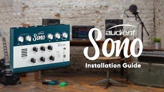 Audient Sono - Installation Guide